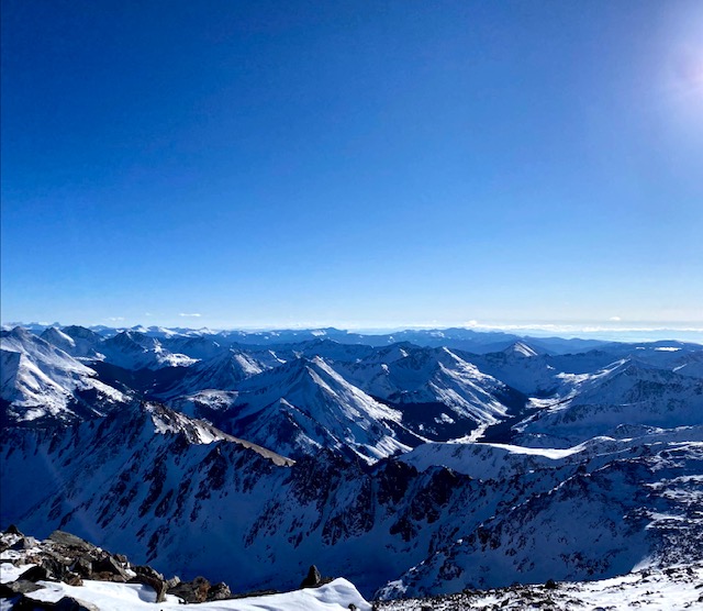 La Plata Peak Winter Ascent via Northwest Ridge